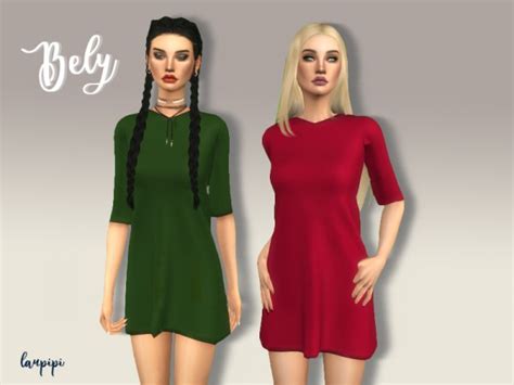 Bely Dress Sims 4 Dresses Sims 4 Sims 4 Clothing Images And Photos Finder