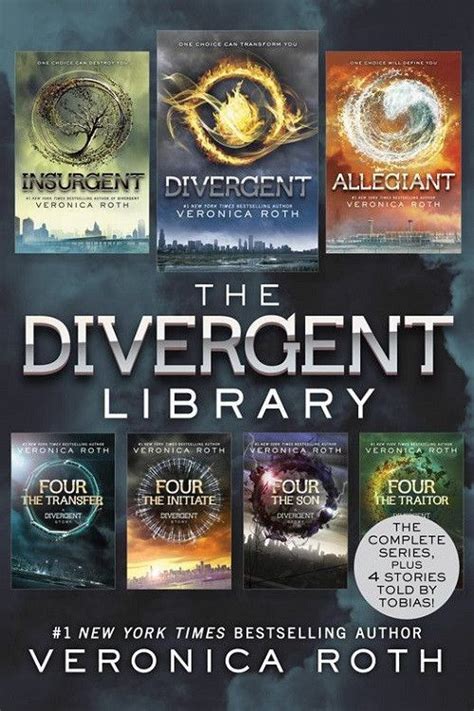 Divergent Series Ultimate Four Book Collection By Veronica Roth