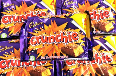 cadbury crunchie 4 pack x 10 sweets shop uk