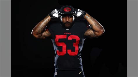 49ers Officially Unveil Black Red And Gold Alternate Uniform For 2015