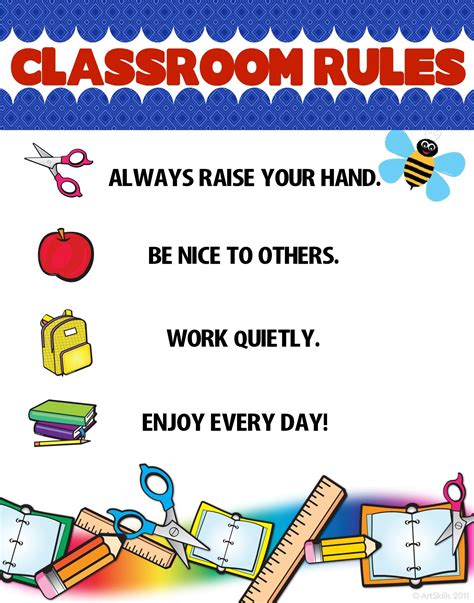 Editable Classroom Rules Posters Free Classroom Rules Poster Free Porn Sex Picture