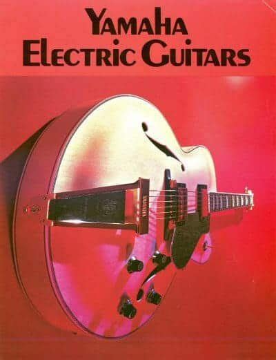 Catalogue Yamaha 1973 Electric Guitars Catalog 02 Vintage Japan Guitars