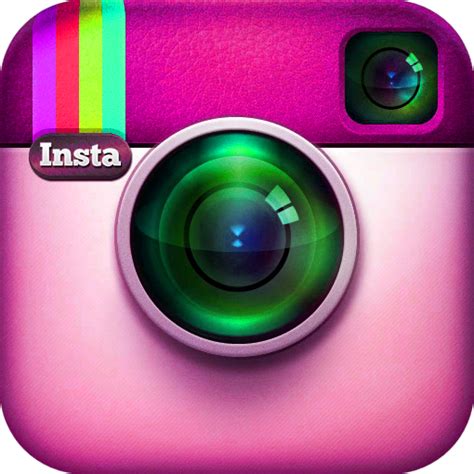 8 Pink Instagram Icon Images Pink Instagram Logo Black And White