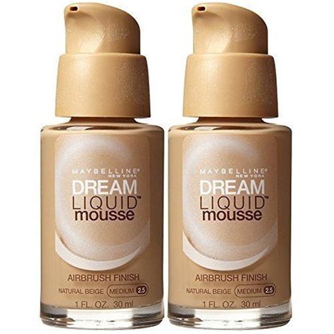 Foundation Makeup Maybelline Dream Liquid Mousse Airbrush Foundation