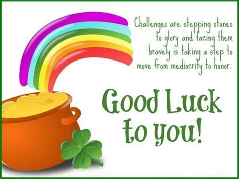 May god shower his blessings on you today. 45+ Good Luck Messages | WishesGreeting