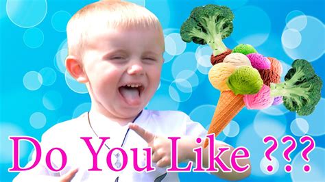 Do You Like Broccoli Ice Cream Nursery Rhymes Song By Timur YouTube