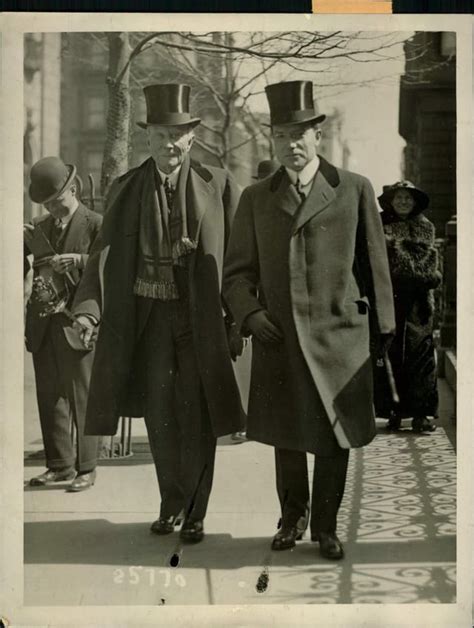 John D Rockefeller Sr And John D Rockefeller Jr Circa 1930s R