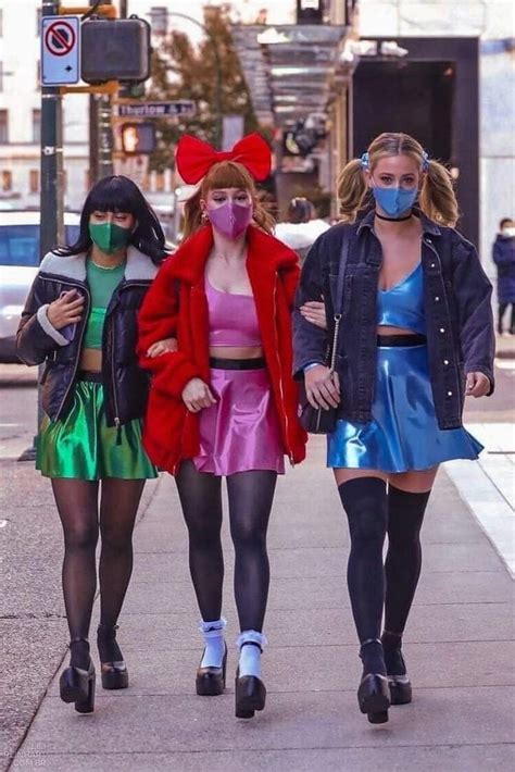 Lili Reinhart Joins Riverdale Costars For Powerpuff Girls Costume Artofit