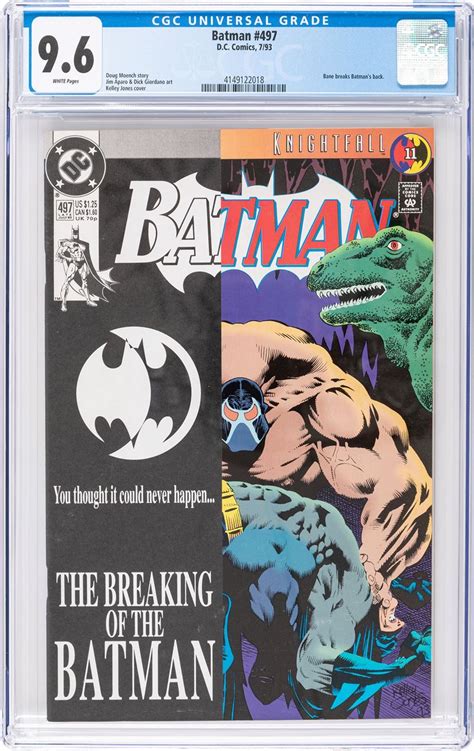 Batman 497 1993 Original Comic Arts And Illustrations Finarte Casa