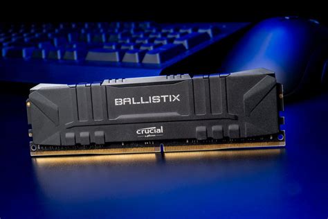 Crucial Ballistix Rgb Black At Ddr4 3200 Dram Desktop Gaming Memory Kit