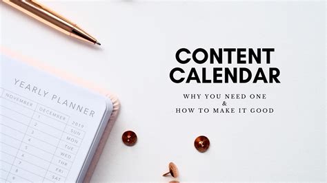 What Is A Content Calendar And How To Make A Good One