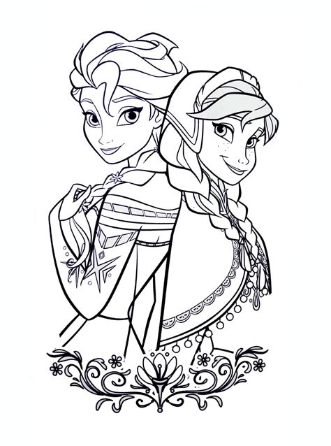 Coloriages La Reine Des Neiges Imprimer