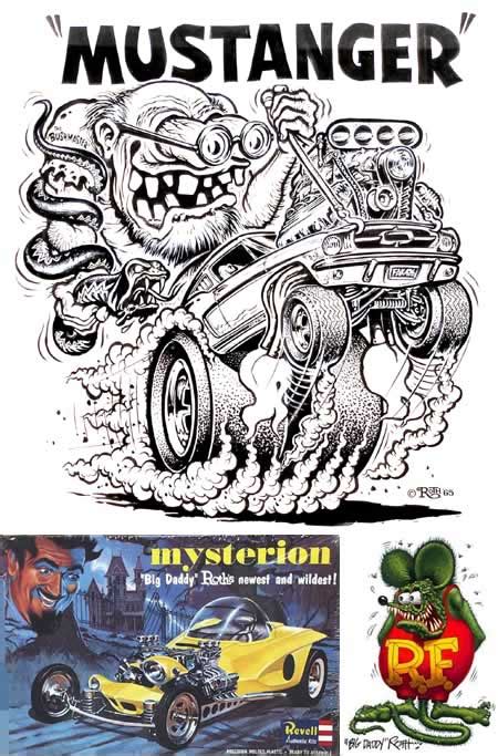 Ed “big Daddy” Roth Lines And Colors