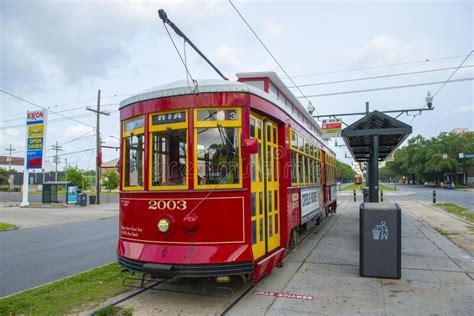 Rta Streetcar New Orleans Louisiana Usa Editorial Image Image Of