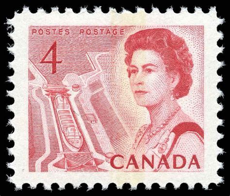 Buy Canada #457p-i - Queen Elizabeth II & Seaway (1967) 4¢ | Arpin ...