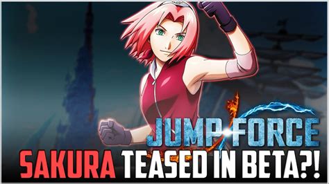 Jump Force Sakura Haruno Is Confirmed Youtube