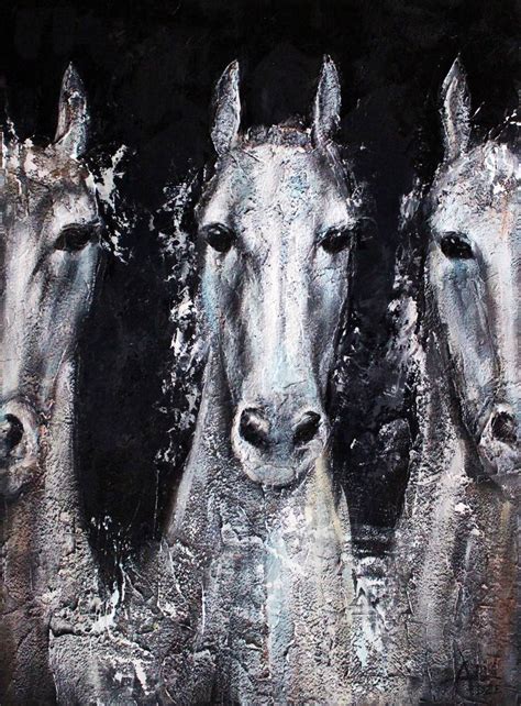 Horse 46 Painting By Alla Dzevaltovska Saatchi Art