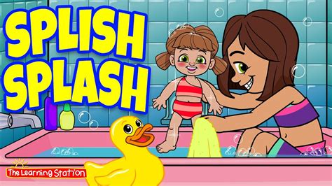 Splish Splash ♫ Bath Time For Kids ♫ Bath And Water Songs ♫ Action Song