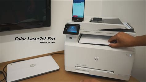 Stay productive with the print speed up to 18 pages per minute. HP Printer - Color LaserJet Pro MFP M277dw Review - YouTube