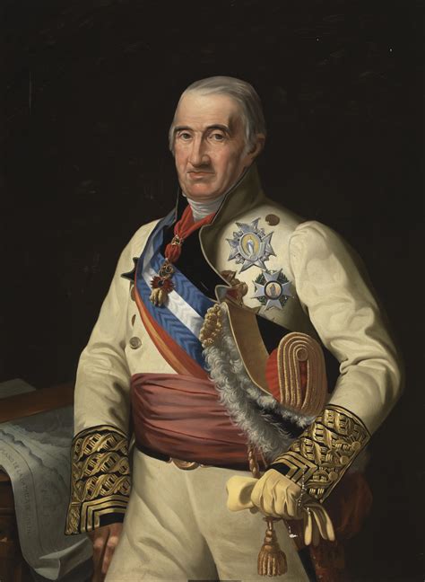 José María Galván Y Candela Retrato Del General Francisco Javier