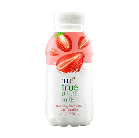 Thùng chai nước sữa trái cây TH True Juice Milk ml chai Hàng chính hãng date xa