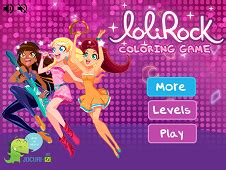 An evil villain who kidnaps color with pictures and made his way into the universe of the cartoon in this game you can help the girls again do all their photos in color. Coloring Lolirock | Color Fun