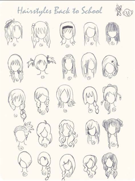Hairstyles For Girls Drawing Easy 9 Hairstyles Drawing Easy Ideas
