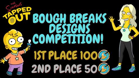 The Simpsons Tapped Out When The Bough Breaks Designs Competition For