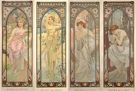 Art Nouveau Arte Modernista Características Representantes Y Obras
