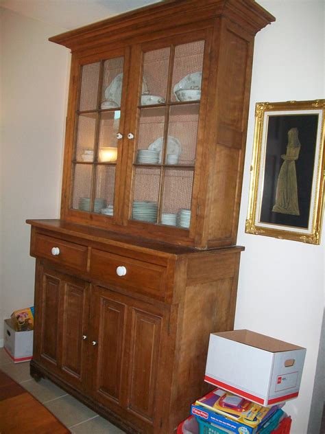 Find the best cupboard price! Antique Amish Stepback Cupboard For Sale | Antiques.com ...