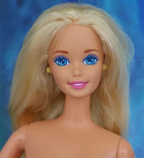 Vintage 1986 Barbie And Rockers Ken Doll Long Blonde Hair Blue Eyes Nude For Ooak 1499 Picclick