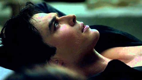 The Vampire Diaries 3x19 Best Scene [ 1] Elena And Damon Bed Kiss Scene Never Let Me Go