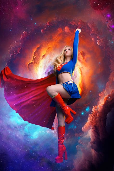 Supergirl Dc Comics Cosplay By Agflower On Deviantart