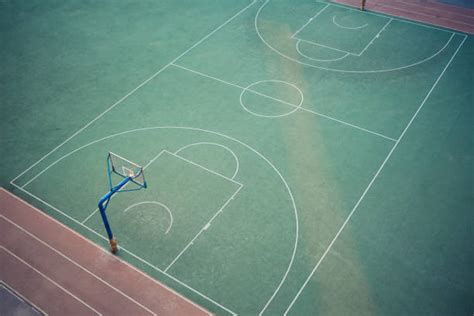 Basketball Court Aerial View Stock Photos Pictures And Royalty Free