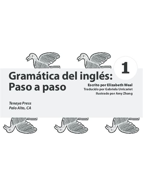 Pdf Gramática Del Inglés Paso A Paso Jose Palacio