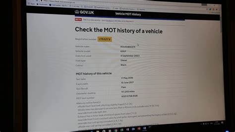 Free Mot History Car Check Find If Your Car Has Been Clocked