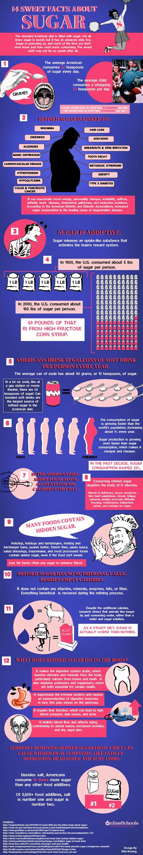 Facts About Sugar Infographic