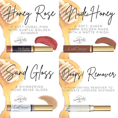 Nude Honey Lipsense Collection Swakbeauty Com