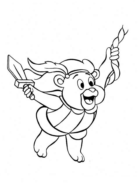 Adventures Of The Gummi Bears Coloring Pages To Download And Print For Free