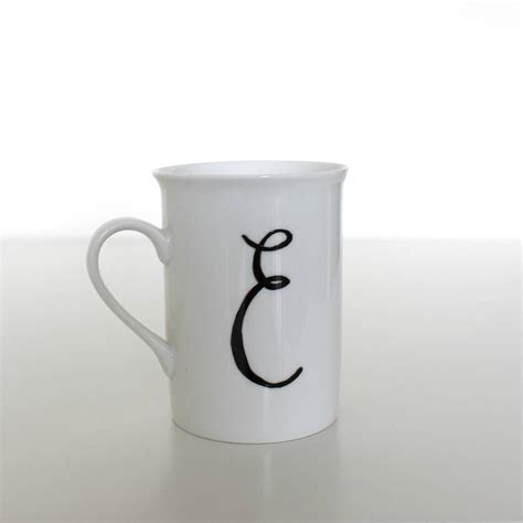 Personalised Monogrammed Initial Mug By Mr Teacup Notonthehighstreet