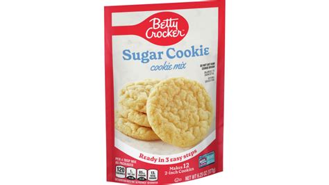 Betty Crocker Snack Size Sugar Cookie Mix BettyCrocker Com