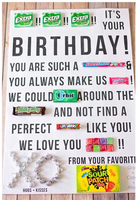 Cheap Birthday Ts To Make For Your Bff Teen Crafts