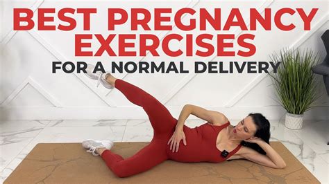 Pregnancy Exercises And Stretches For Normal Delivery 30 Min Pregnancy Workout Youtube