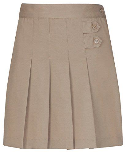 Classroom Uniforms Girls Pleated Tab Scooterkhaki14 Skirts Skirt