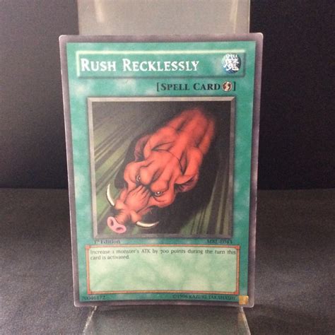 Rush Recklessly Mrl E043 1st Edition English Excellent Tcgx