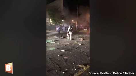 Riot Aftermath Footage Shows ‘field Of Debris In Portlands North