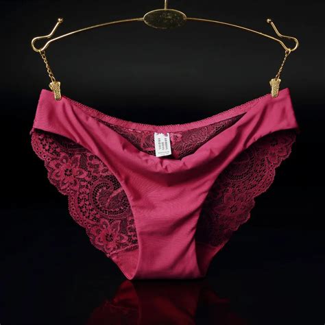 Hot Sale Seamless Low Rise Women S Sexy Lace Lady Panties Seamless Cotton Panty Hollow Briefs