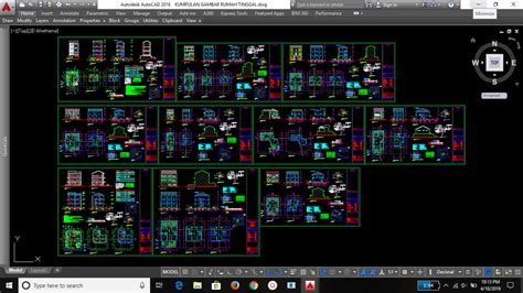 Banyak rumah untuk didesain dan didekorasi sesuai gayamu sendiri! Kumpulan Gambar Desain Rumah Tinggal Format DWG
