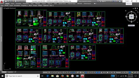 Desain taman cad rumah minimalisku via rumahminimalisku.web.id. Kumpulan Gambar Desain Rumah Tinggal Format DWG