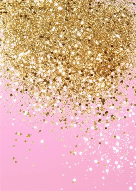 Gold Pink Glitter 1 Poster By Anitas And Bellas Art Displate In